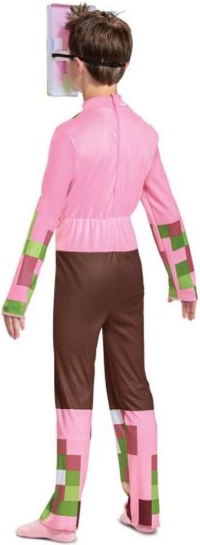 Minecraft, Halloween, strój karnawałowy, Zombie Pigman, 127-136 cm, 7-8 lat
