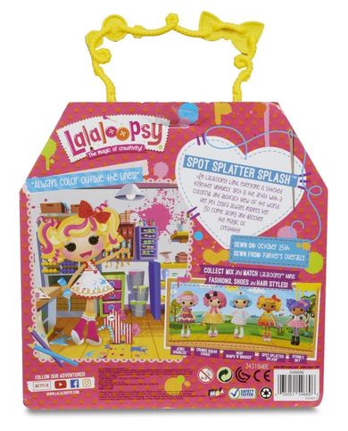 Mini Lalaloopsy, Spot Splatter Splash, lalka