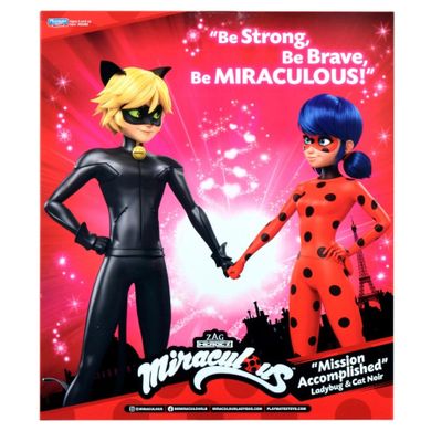 Miraculous: Biedronka i Czarny Kot, zestaw lalek