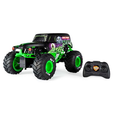 Monster Jam, Grave Digger, pojazd, zdalnie sterowany, 1:15