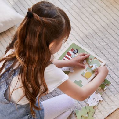 Muminki, Przytul Mnie, puzzle drewniane, 16 elementów