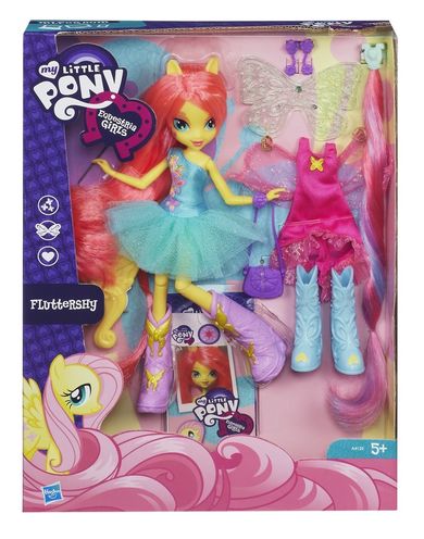 My Little Pony, Equestria Girls, Fluttershy, lalka z akcesoriami