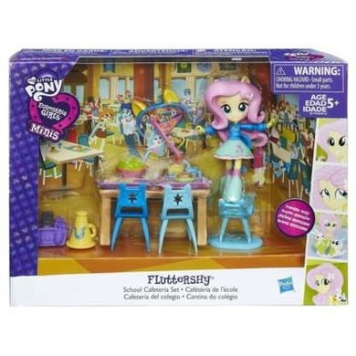 My Little Pony, Equestria Girls, Fluttershy, zestaw z mini lalką