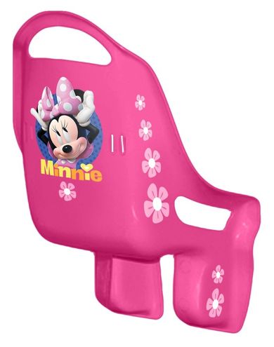 Myszka Minnie, fotelik na rower dla lalki