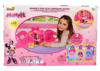 Myszka Minnie, garderoba z akcesoriami