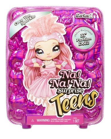 Na! Na! Na! Surprise Teens, Coco Von Sparkle, lalka, 28 cm