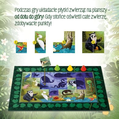 Nasza Księgarnia, Dżungla, familijna gra planszowa