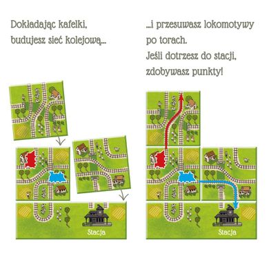 Nasza Księgarnia, Jedzie pociąg z daleka, gra familijna