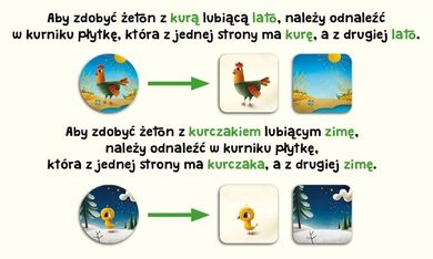 Nasza Księgarnia, Kurnik 2, Cztery pory roku, gra familijna