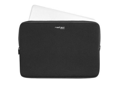 Natec, etui do laptopa, Coral, 15.6", czarne