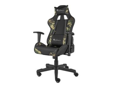 Natec, fotel gamingowy, Genesis Nitro 560 Camo NFG-1532, czarno-zielony