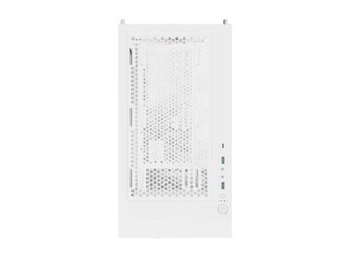 Natec, Genesis Diaxid 605 ARGB Midi Tower, obudowa komputerowa, USB-C, biała