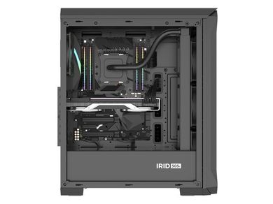 Natec, Genesis Irid 505F, obudowa komputerowa z oknem, USB 3.0