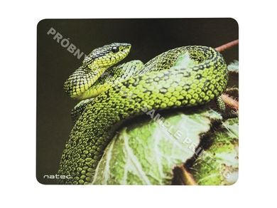 Natec, podkładka pod mysz, printable, biała, 220-180 mm