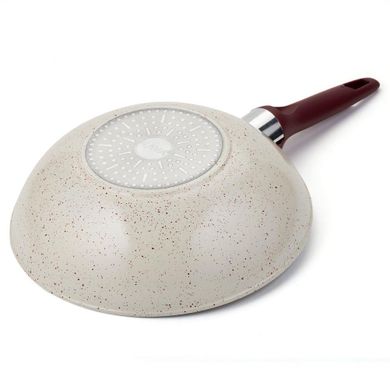 Nava, patelnia wok ceramiczny granitowy, Terrestrial, 28 cm