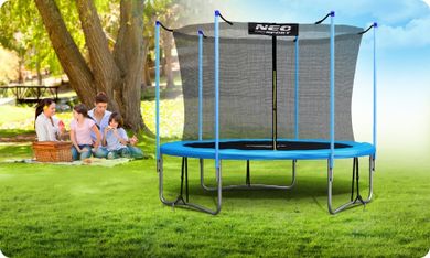 Neo-Sport, kotwy do trampoliny ogrodowej, 3 szt.