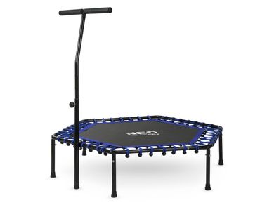 Neo-Sport, trampolina fitness z uchwytem, NS-102, niebieska