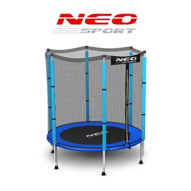 Neo-Sport, trampolina ogrodowa dla dzieci, 4,5ft/140 cm
