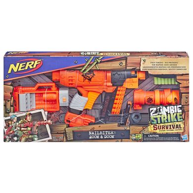 Nerf Zombie, Nailbiter Zoom & Doom, wyrzutnia i 16 strzałek