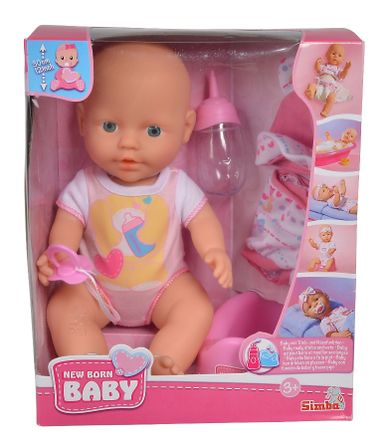 New Baby Born, bobas z ubrankami, 30 cm