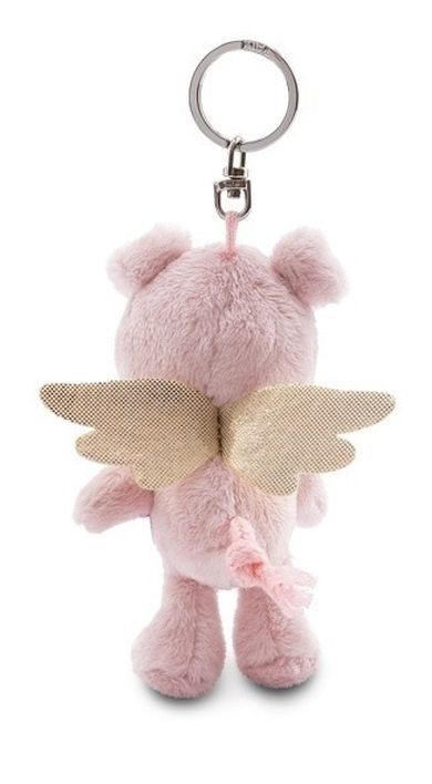 Nici, Twój Anioł Stróż, Świnka z liściem koniczyny, brelok pluszowy, 10 cm