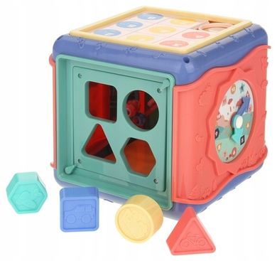Nobo Kids, edukacyjna kostka sensoryczna 6w1