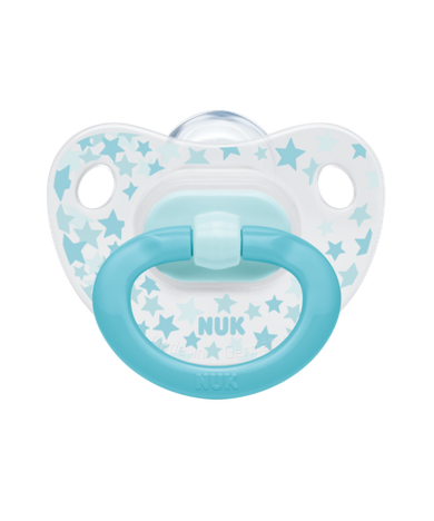 Nuk, Happy Days, Classic, smoczek uspokajający, 0-6 m, 2 szt.