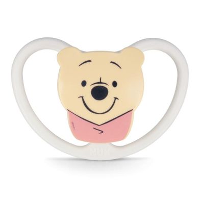 Nuk, Kubuś Puchatek, Space, smoczek uspokajający, silikonowy, 0-6m, 2 szt.
