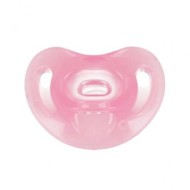 Nuk, Sensitive, smoczek uspokajający, silikonowy, 0-6m, róż