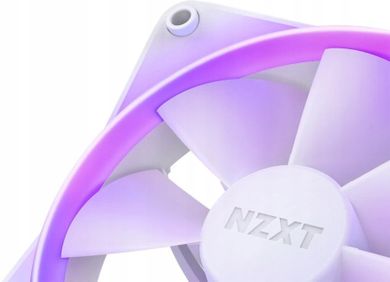 NZXT, F120 RGB, zestaw: 3 wentylatory, kontroler, biały