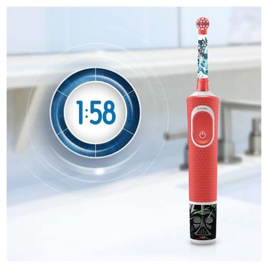Oral-B, Family Pack, zestaw szczoteczek akumulatorowych: Vitality D100, Black CrossAction + D100, Kids, Star Wars, dla dzieci