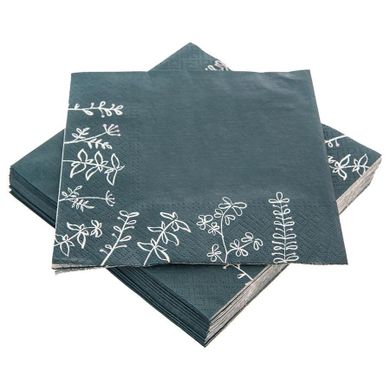 Orion, serwetki papierowe, 3-warstwowe zielone, Louka, 33-33 cm, 20 szt.