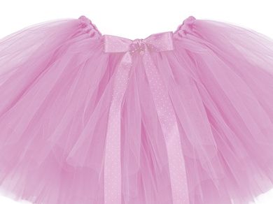 PartyDeco, spódniczka baletowa tutu, jasny róż, 50-25 cm