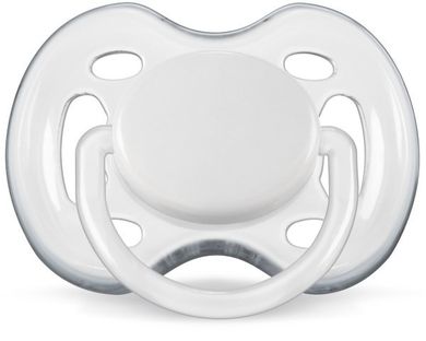 Philips Avent, Freeflow, smoczki, ukojenie i przepływ powietrza, 0-6m, 2 szt.
