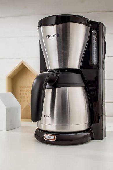 Philips, ekspres przelewowy, 1000 W, czarny, HD7546/20