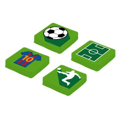 Pixie Crew, Piłka nożna, zestaw: kreatywna, silikonowa bransoletka + inteligentna plastelina, zielona