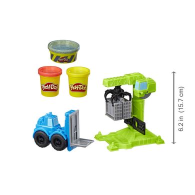 Play-Doh, Dźwig, 3 tuby i akcesoria