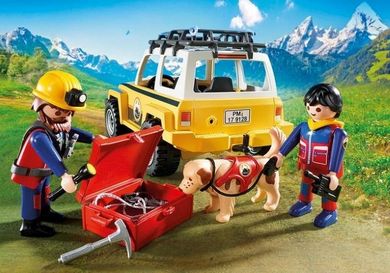 Playmobil, Action, Pojazd ratownictwa górskiego, 9128