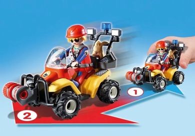 Playmobil, Action, Quad ratownictwa górskiego, 9130