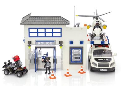 Playmobil, City Action, Posterunek policji, 9372