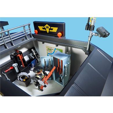 Playmobil, City Action, Przenośna centrala jednostki specjalnej, 70338