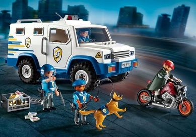 Playmobil, City Action, Transporter pieniędzy, 9371