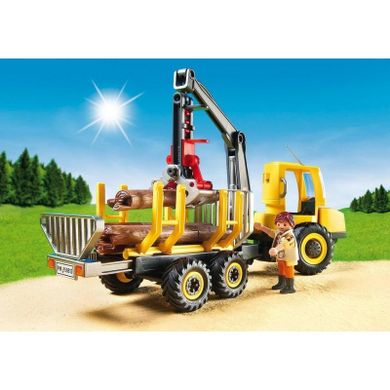 Playmobil, Country, Dźwig do transportu drewna, 6813