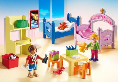 Playmobil, Dollhouse, Kolorowy pokój dziecięcy, 5306