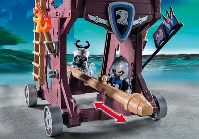 Playmobil, Knights, Wieża oblężnicza rycerzy herbu Orzeł, 6628