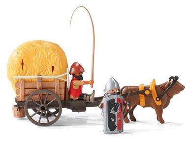 Playmobil, Knights, Zamaskowany powóz rycerzy herbu Sokoła, 6005
