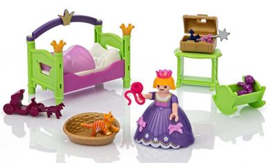 Playmobil, Princess, Pokój dziecięcy księżniczki, 6852