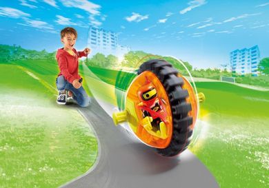 Playmobil, Sports & Action, Outdoor, Speed Roller Orange, 9203