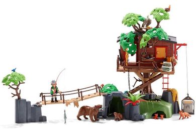 Playmobil, Wild Life, Przygoda z domkiem na drzewie, 5557