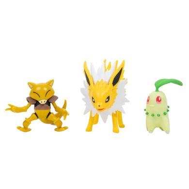 Pokemon, figurki bitewne, pakiet, 3 szt